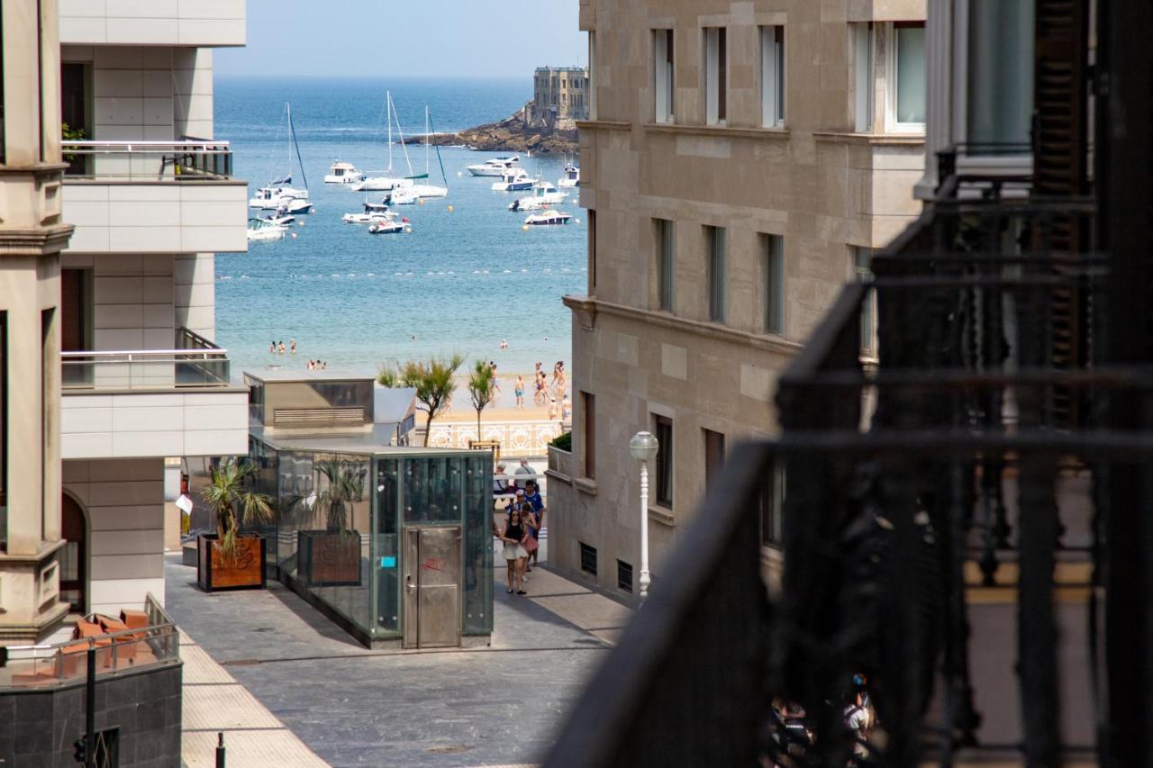 La Concha Cozy Balcony Apartment By Cisan Rentals San Sebastián Exteriér fotografie