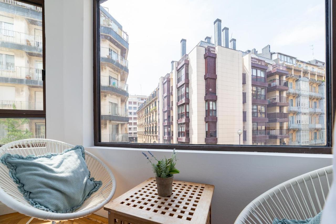 La Concha Cozy Balcony Apartment By Cisan Rentals San Sebastián Exteriér fotografie